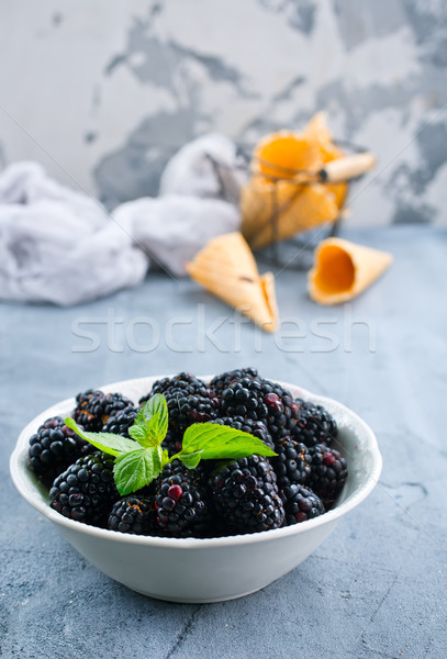 Frutti di bosco cono gelato stock foto texture alimentare Foto d'archivio © tycoon