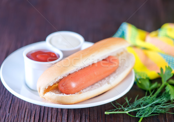 buns and sausages Stock photo © tycoon