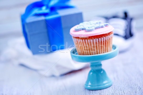 праздник честь рождения ребенка ребенка одежды Сток-фото © tycoon