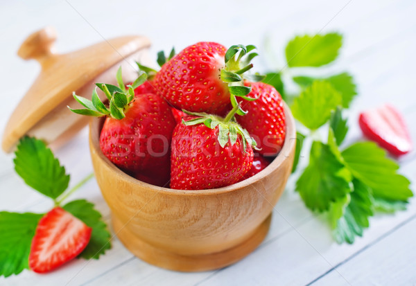 strawberry Stock photo © tycoon