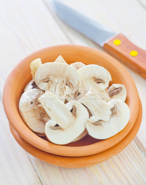 Cogumelo comida natureza saúde fundo cozinha Foto stock © tycoon