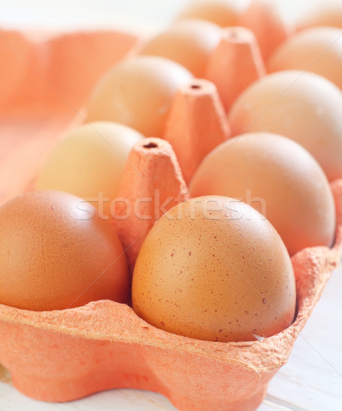 Ouă Paşti acasă ou bucătărie Imagine de stoc © tycoon