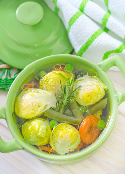 Stock photo: soup with vegetable