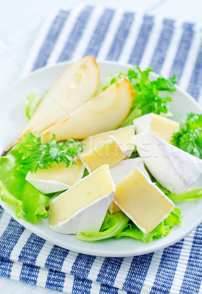 salad with camembert and pears Stock photo © tycoon