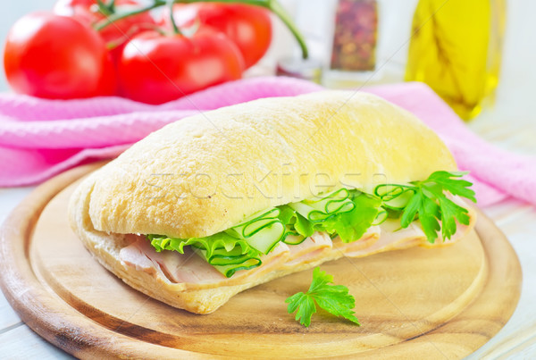sandwich Stock photo © tycoon