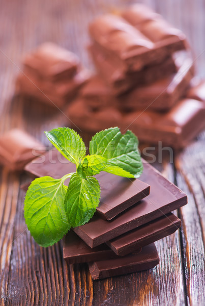 Stock photo: chocolate