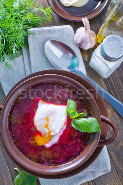 borsch Stock photo © tycoon