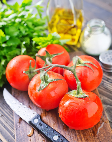 Tomates comida folha alimentação cair vintage Foto stock © tycoon