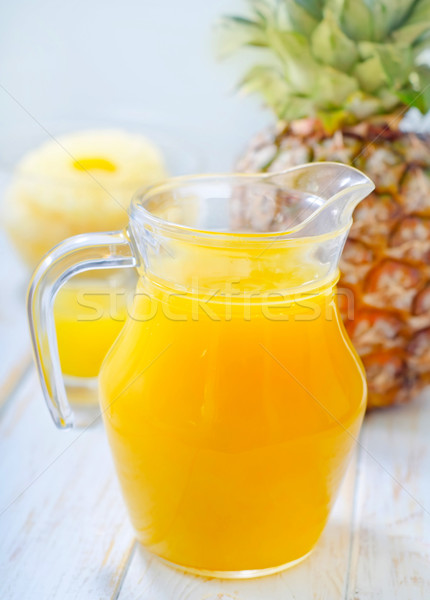 pineapple juice Stock photo © tycoon