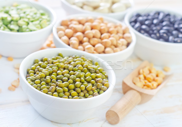 different kind of beans Stock photo © tycoon