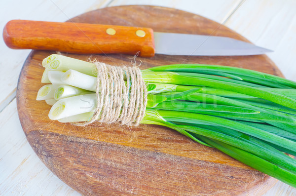 green onion Stock photo © tycoon
