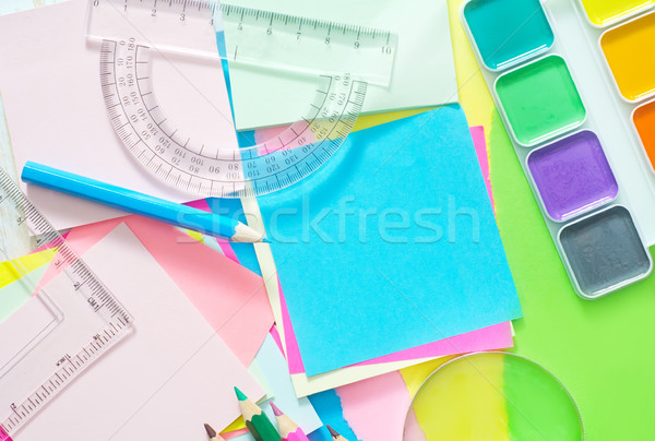 school supplies Stock photo © tycoon