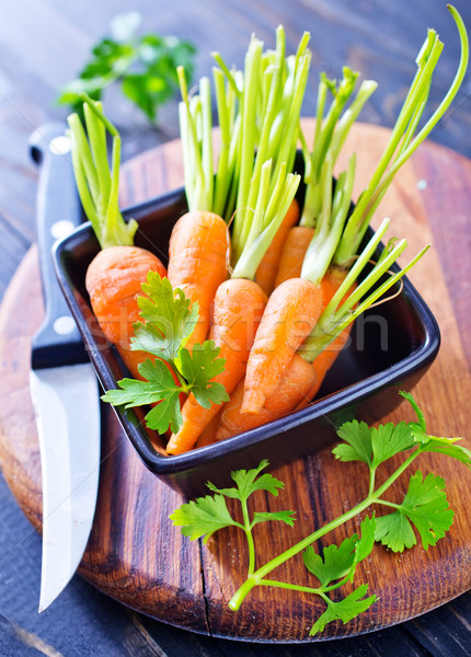 fresh carrot Stock photo © tycoon