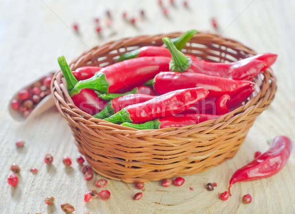 chili Stock photo © tycoon