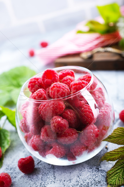 fresh raspberry Stock photo © tycoon