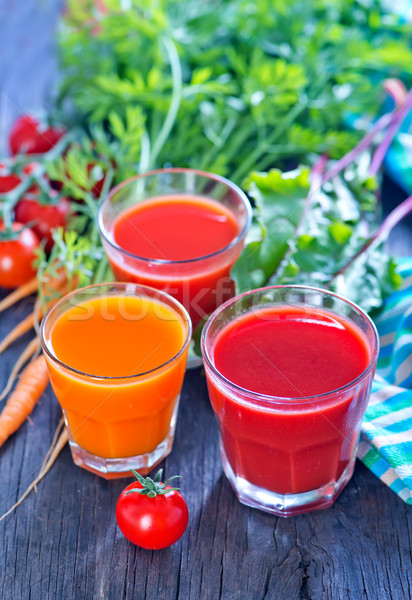 fresh vegetable juice Stock photo © tycoon