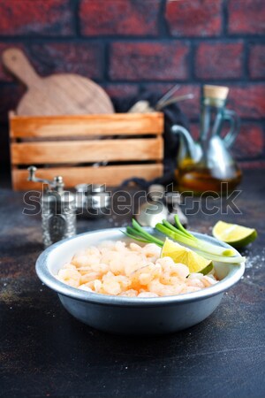 raw mushroom Stock photo © tycoon