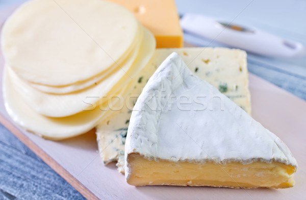 チーズ 食品 グループ 料理 黄色 ダイニング ストックフォト © tycoon
