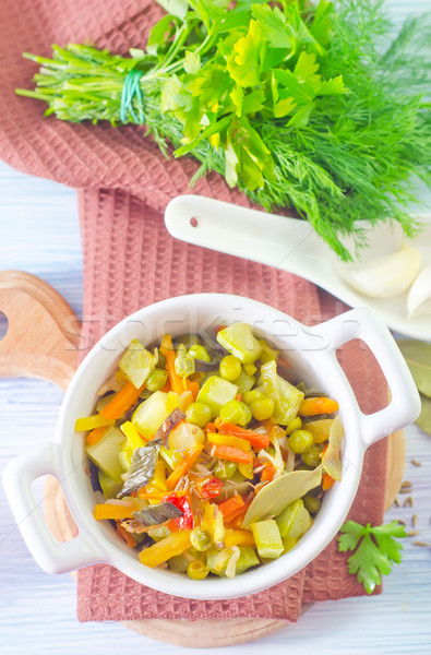 baked vegetables Stock photo © tycoon