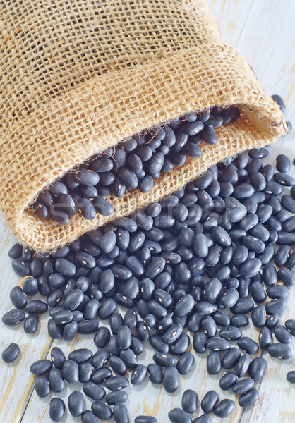 black beans Stock photo © tycoon