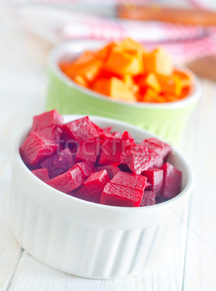 Stock photo: beet and carrot