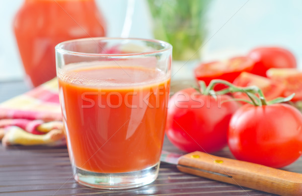 Sok pomidorowy żywności zdrowia zielone grupy koktajl Zdjęcia stock © tycoon