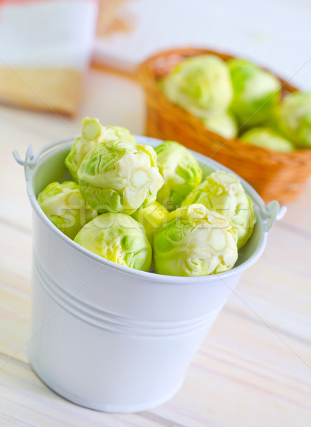 brussel cabbage Stock photo © tycoon
