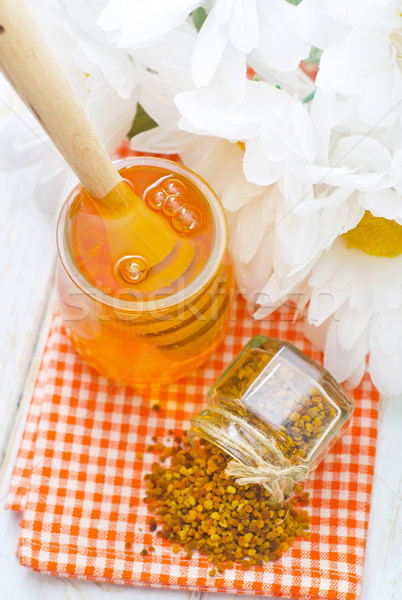 Virágpor méz orvosi gyógyszer méh citrus Stock fotó © tycoon