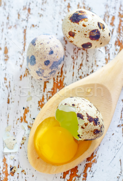 Ouă pui grup mic dejun coajă alb Imagine de stoc © tycoon
