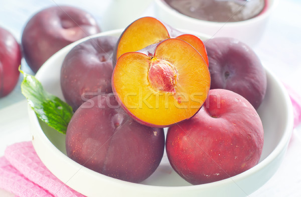 plums Stock photo © tycoon