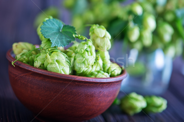 Foto stock: Verde · esperanza · tazón · mesa · interior · vida