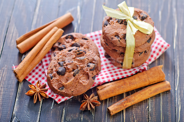 Foto d'archivio: Cookies · torta · piatto · regalo · dolce · cookie