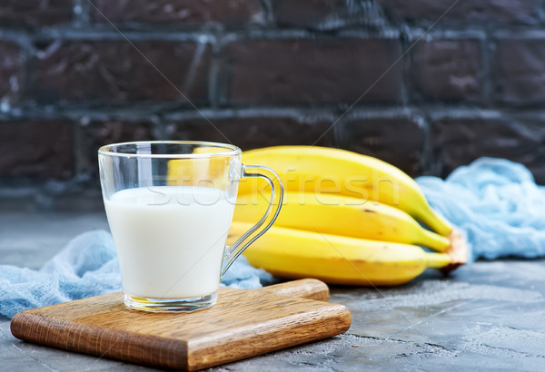 banana milk Stock photo © tycoon