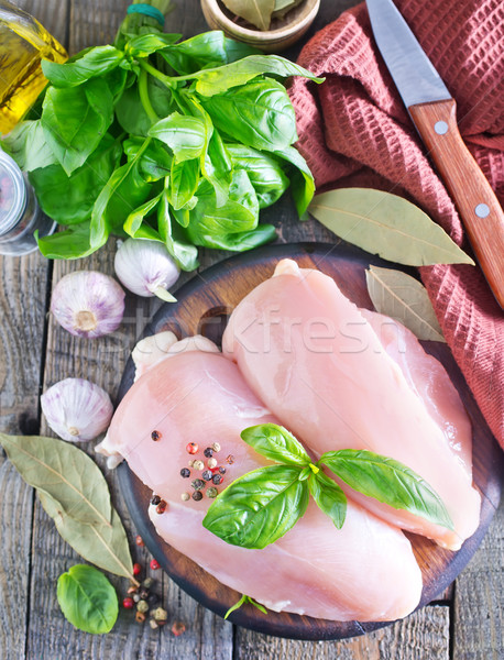 raw chicken Stock photo © tycoon