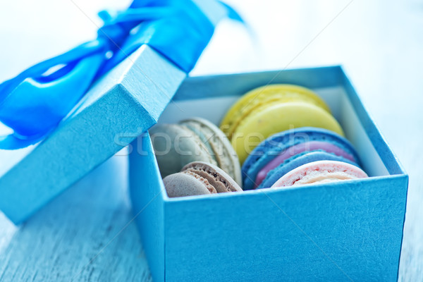 macaroons Stock photo © tycoon