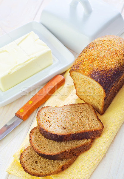 バター パン デザート 新鮮な 甘い ベーカリー ストックフォト © tycoon