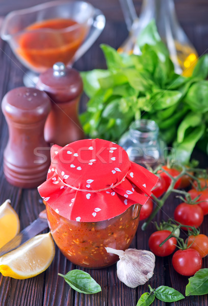 tomato sauce Stock photo © tycoon