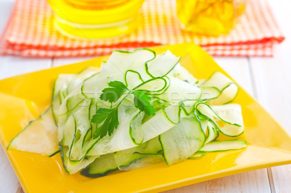 Foto d'archivio: Fresche · insalata · cetriolo · prezzemolo · alimentare · frutta