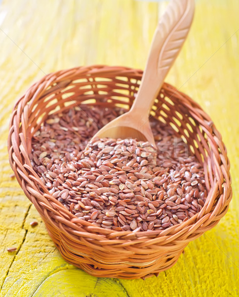 flax seed Stock photo © tycoon