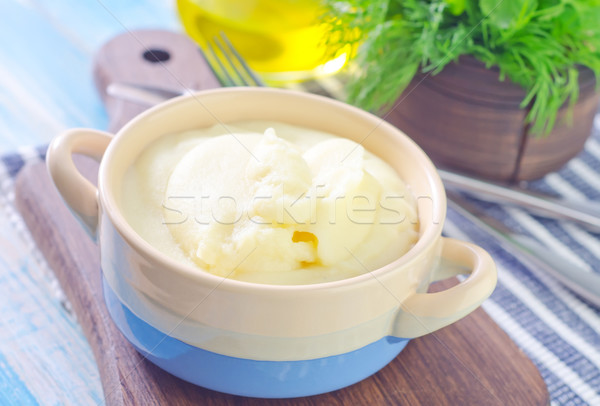 Patate alimentare legno cucina tavola caldo Foto d'archivio © tycoon