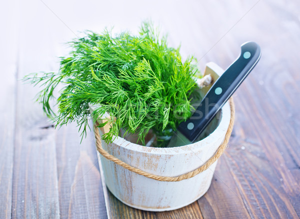 fresh dill Stock photo © tycoon