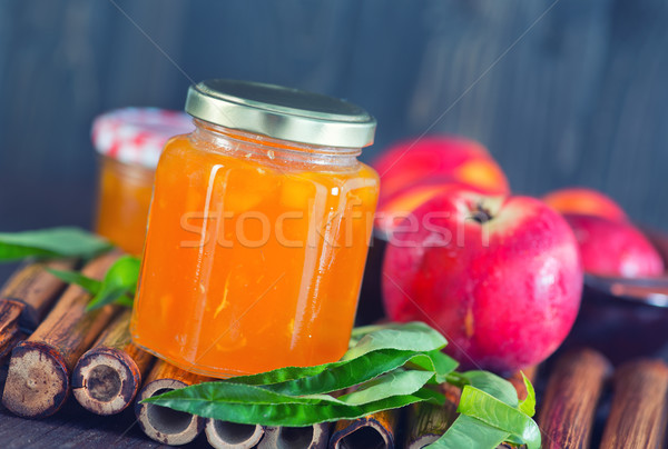 peach jam Stock photo © tycoon