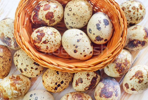 quail eggs Stock photo © tycoon