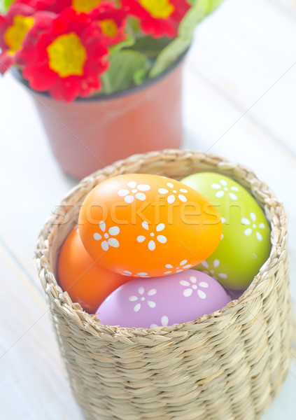 easter eggs Stock photo © tycoon