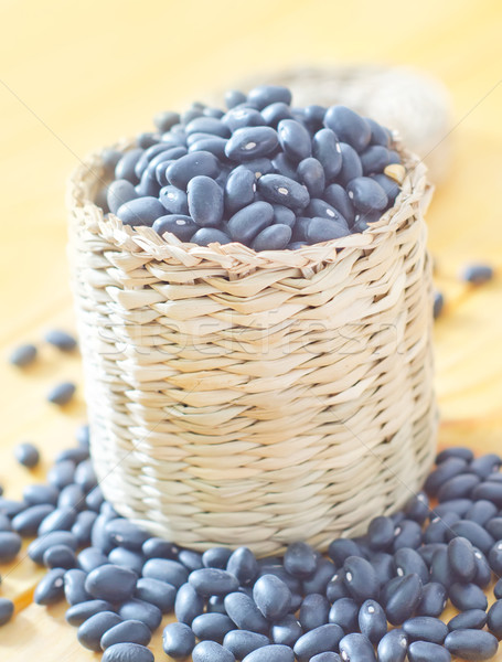 black beans Stock photo © tycoon