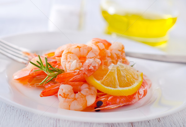 shrimps Stock photo © tycoon