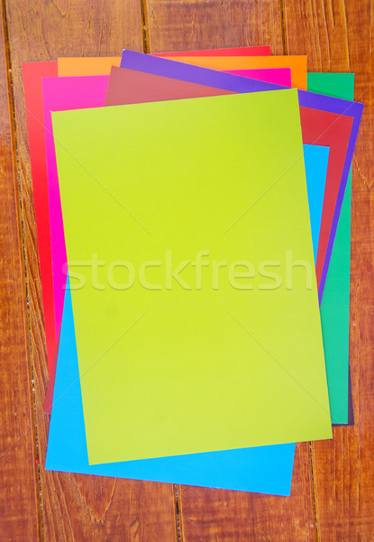 color paper Stock photo © tycoon