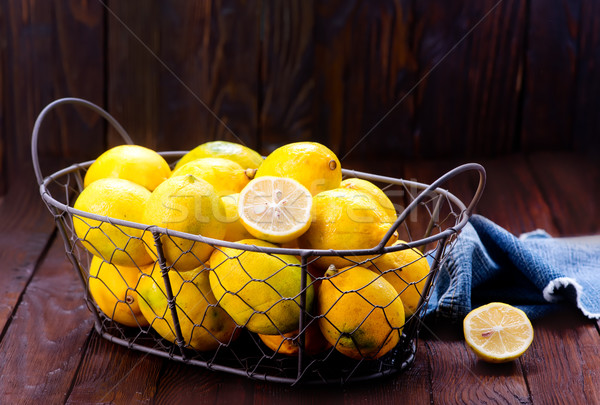 lemons Stock photo © tycoon