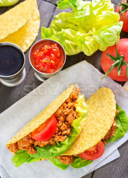 Stock photo: taco