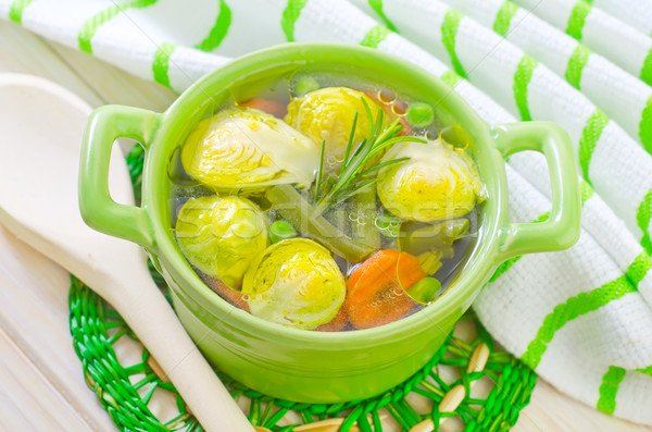soup with vegetable Stock photo © tycoon